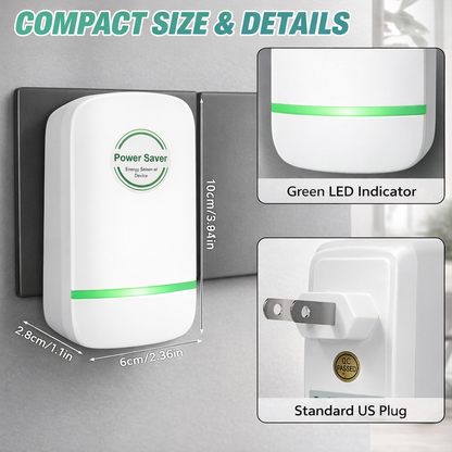 Energy Saver Plug-In Power Box 90–250V Input Range