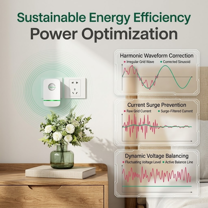Energy Saver Plug-In Power Box 90–250V Input Range