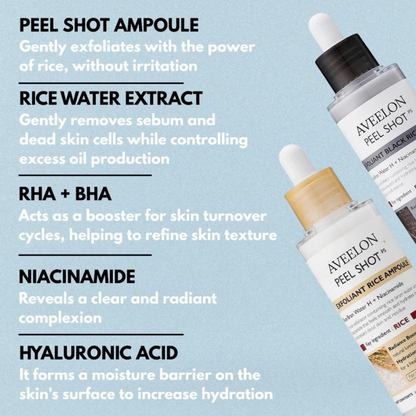 Rice Peel Shot Duo