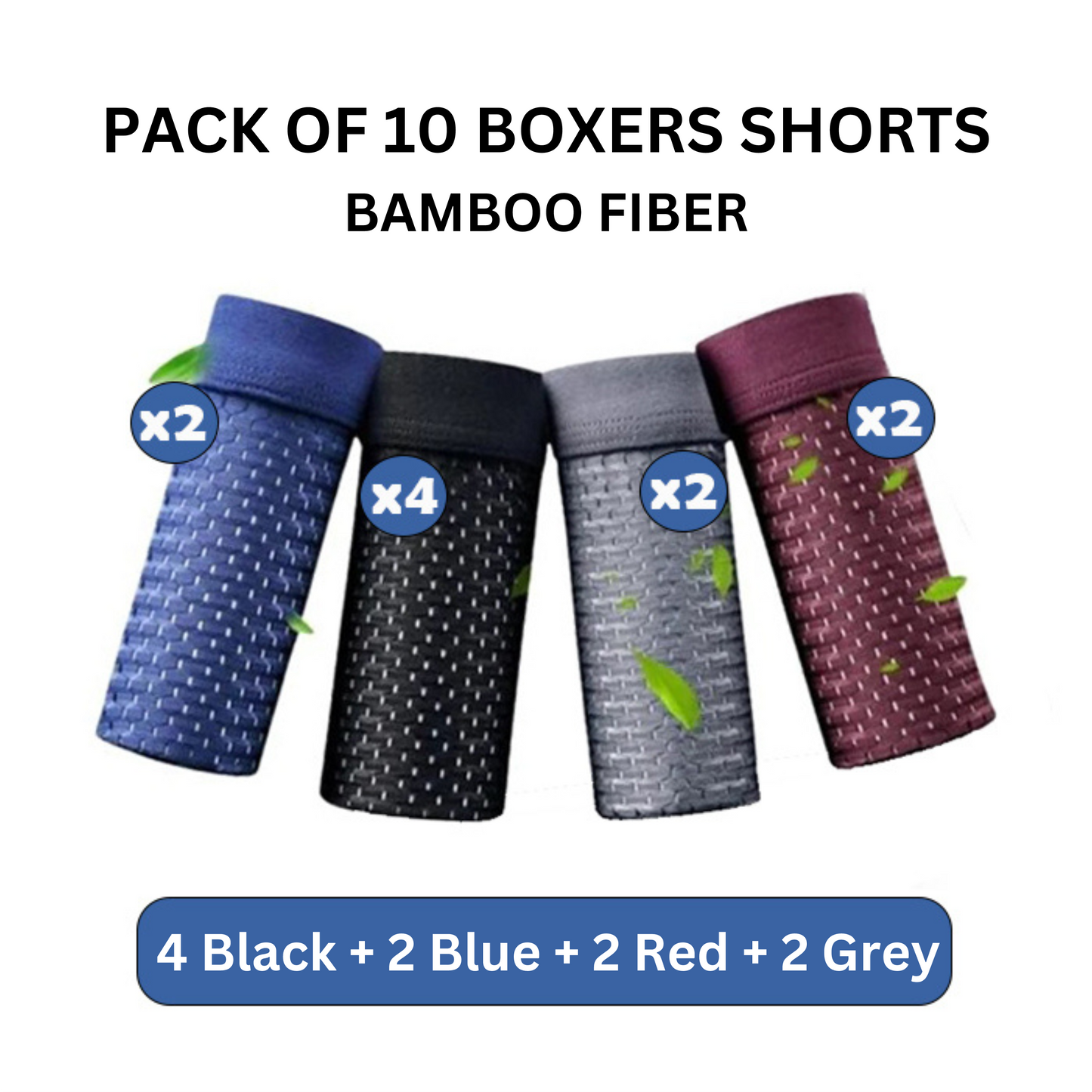 BAMBOXER FIBRE BOXER SHORTS ALL DAY COMFORT