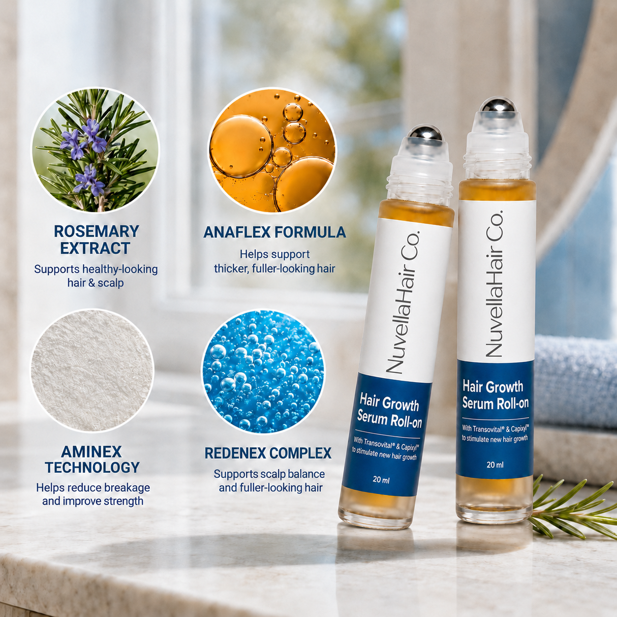 Advanced Hair Growth Roll-On Treatment